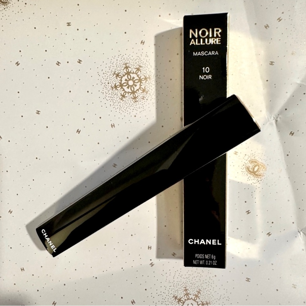 NIB CHANEL BLACK ALLURE MASCARA 10 Noir 💰Retail $42 + tax 🥳SAVE💲 BRAND NEW - Picture 4 of 5